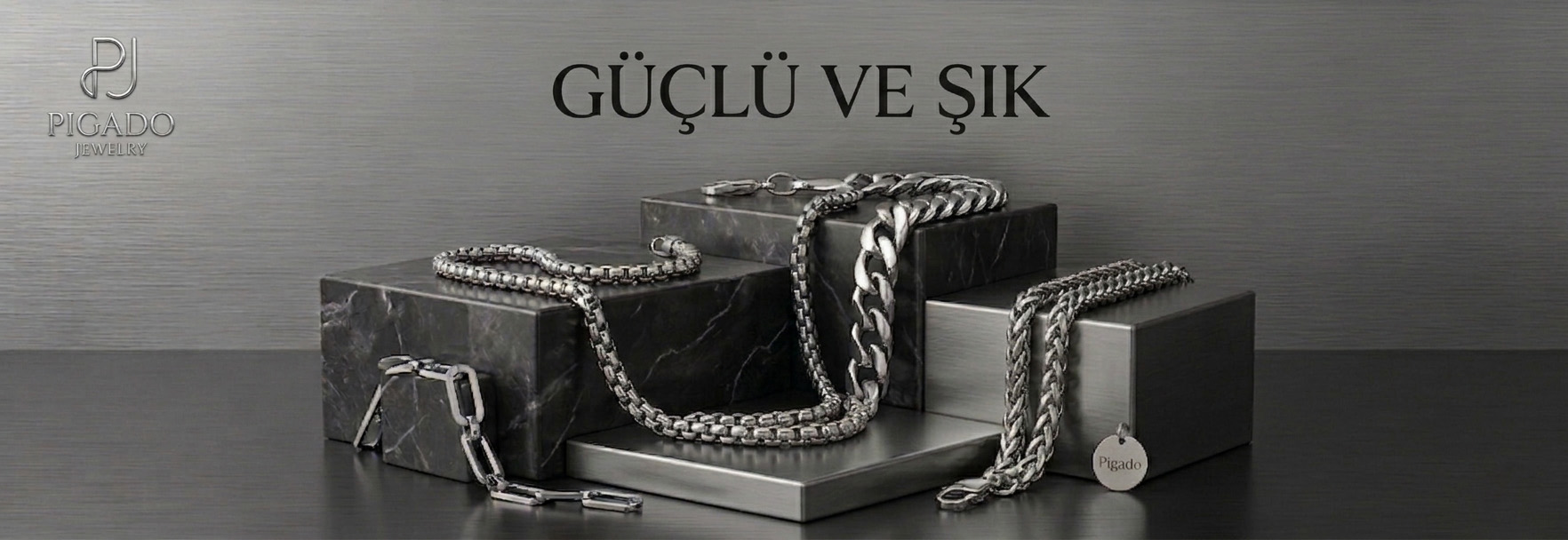 Erkek Çelik Takı Slider