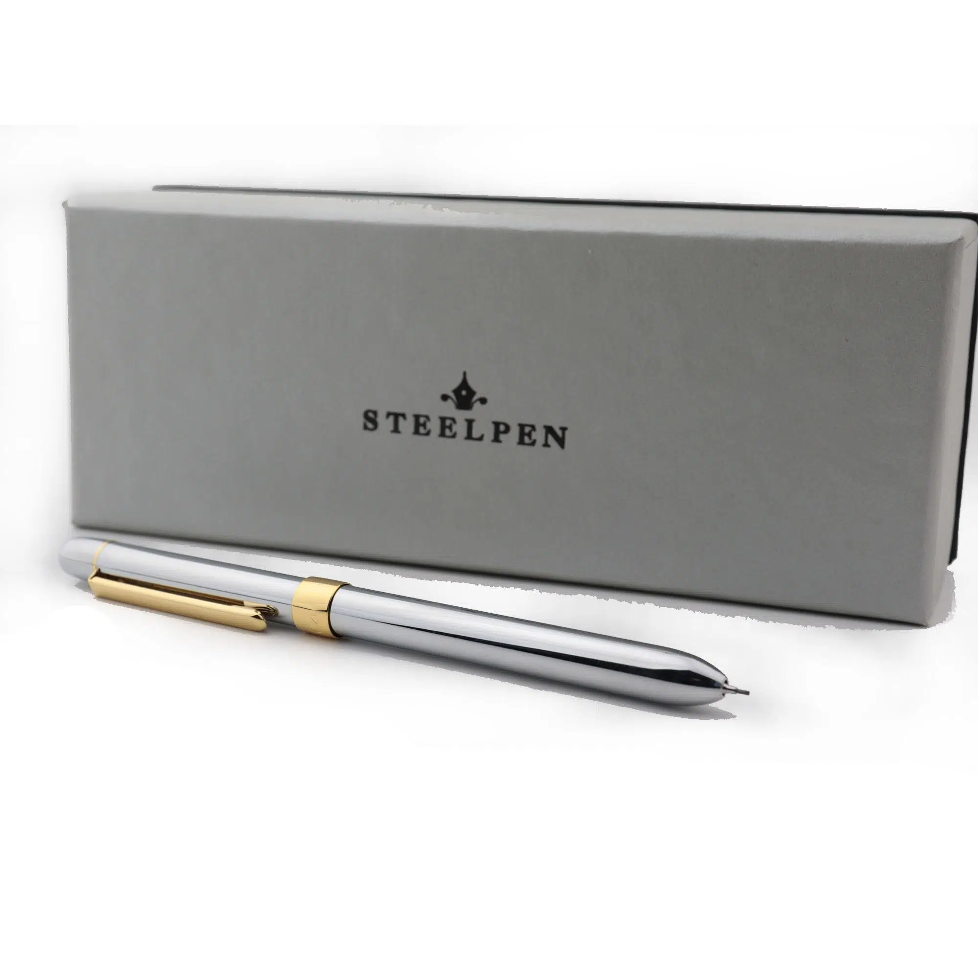 Üç Fonksiyonlu Steelpen Kalem - Gri